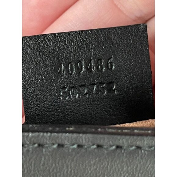 GUCCI Black Large Leather Padlock Chain Bag Shoulder Gold Lock Key Crossbody EUC - Picture 9 of 16